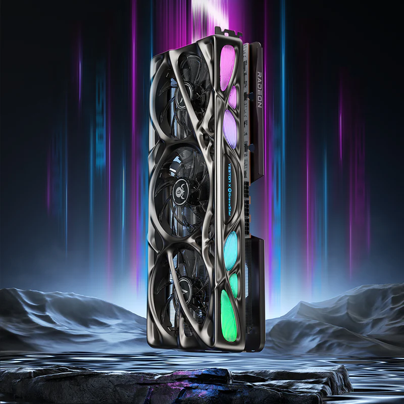 Yeston x GravaStar AMD RADEON RX 9070 XT 16G GDDR6 Mercury Nova OC Yeston x GravaStar AMD RADEON RX 9070 XT 16G GDDR6 Mercury Nova OC